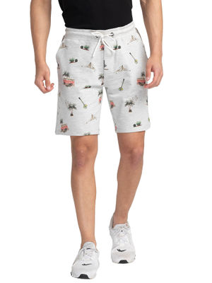 Black Regular Fit Shorts For Men By Being Human Clothing main image 0
